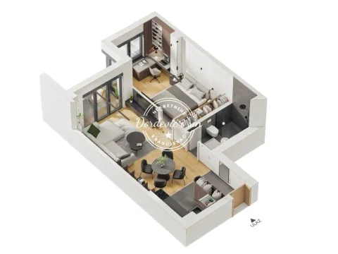 Sale, two bedroom apartment, 53m², Centar, Kragujevac - image 11