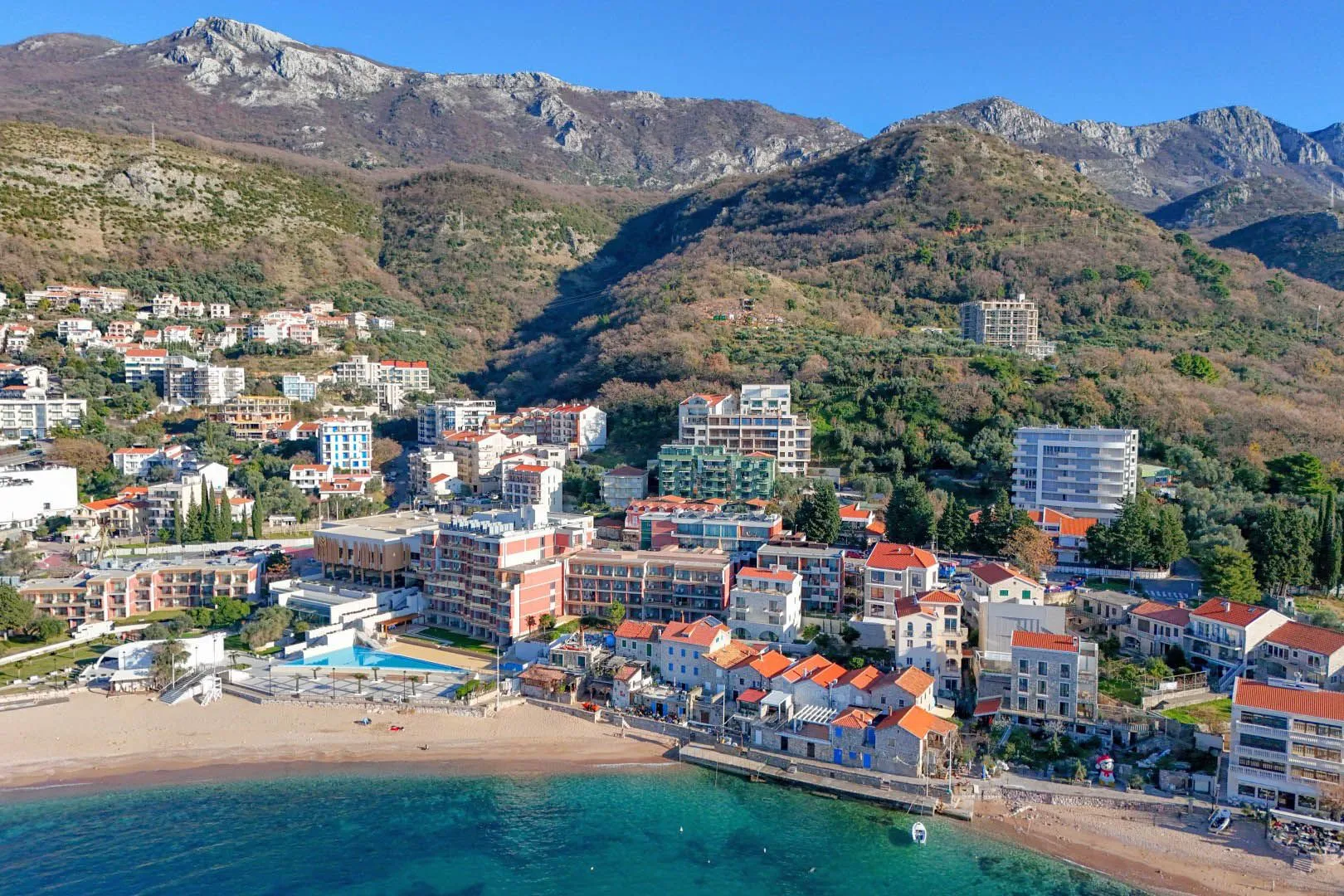 Sale, one bedroom apartment, 48m², Pržno, Budva