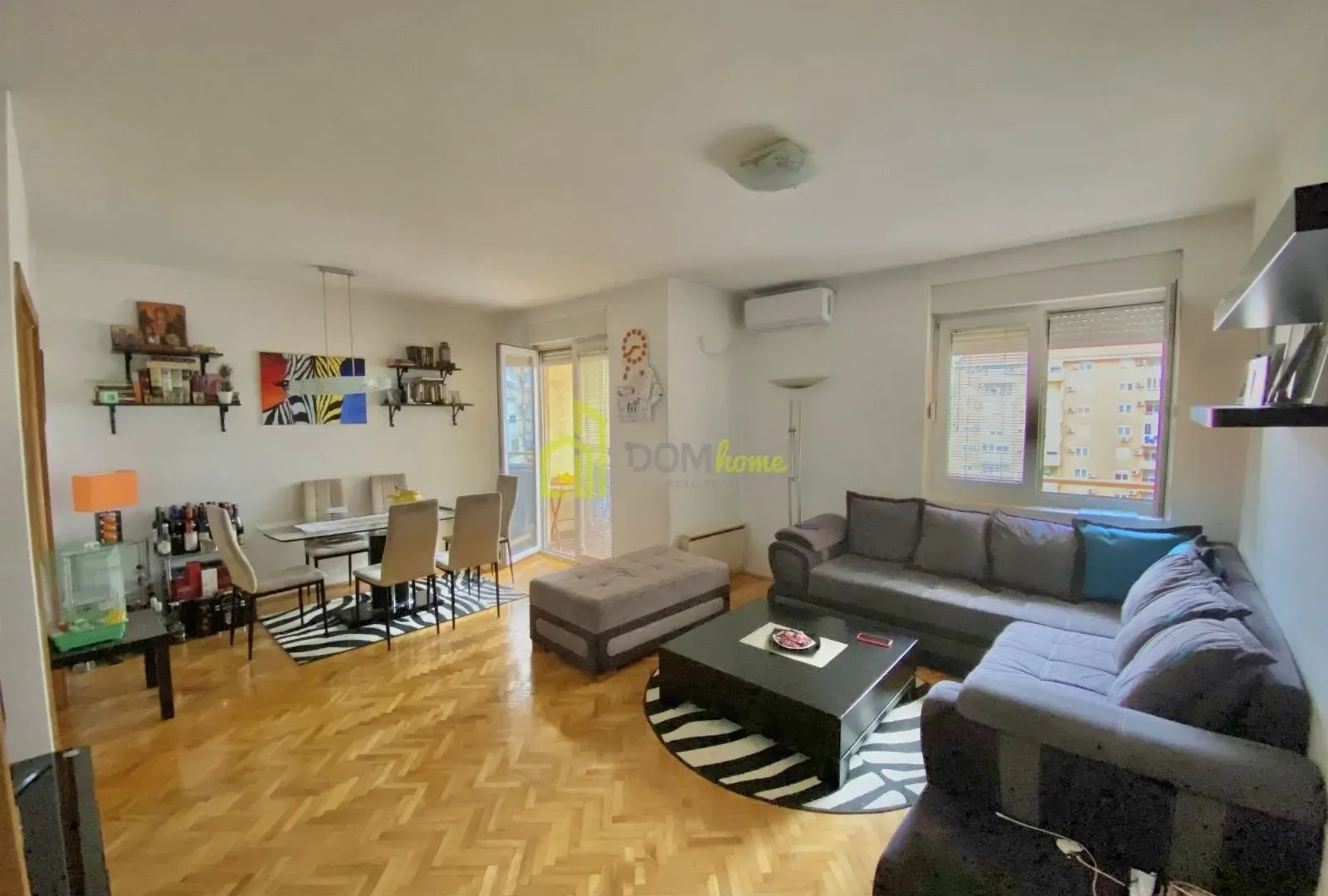 Prodaja, jednosoban stan, 57m², Stari Aerodrom, Podgorica