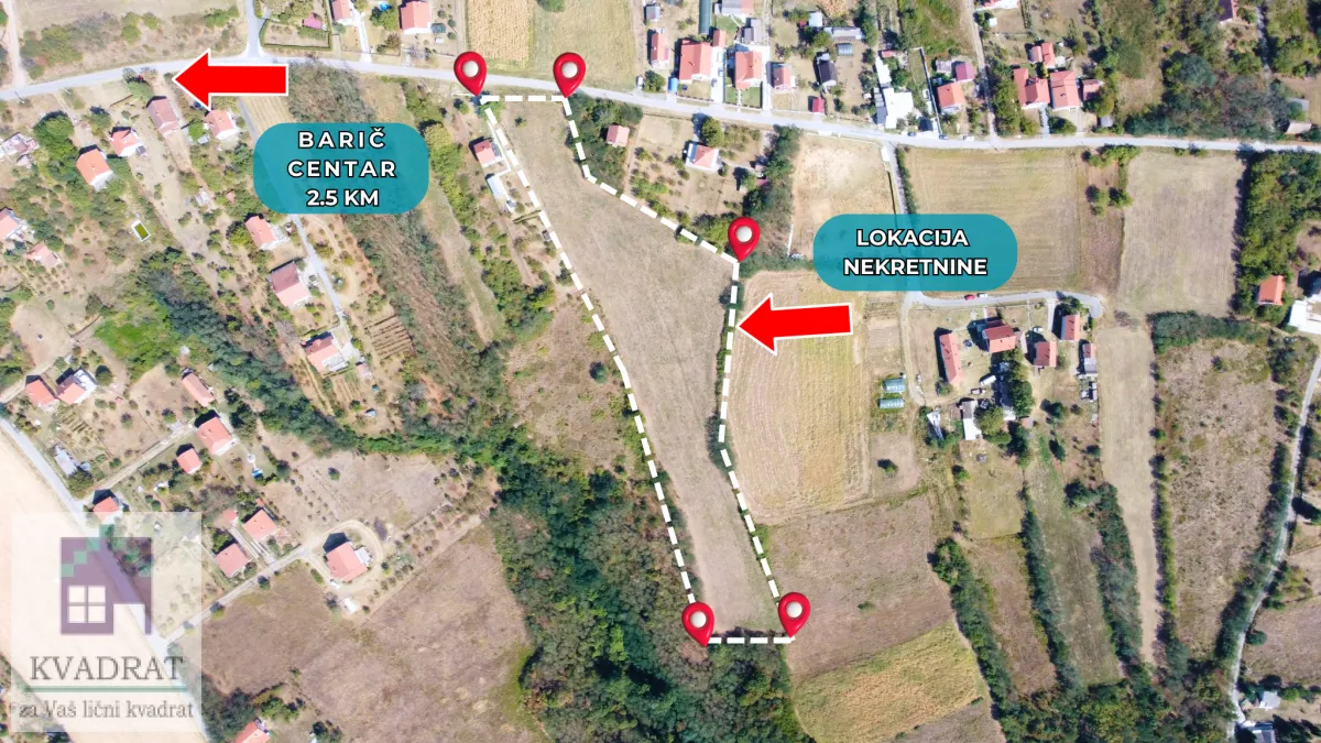 Prodaja, plac, 9100m², Obrenovac, Beograd