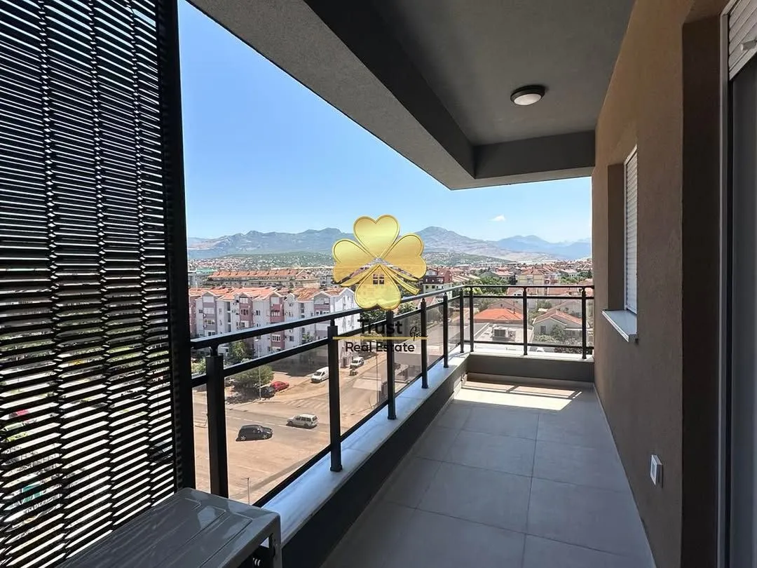 Izdavanje, dvosoban stan, 65m², Stari Aerodrom, Podgorica