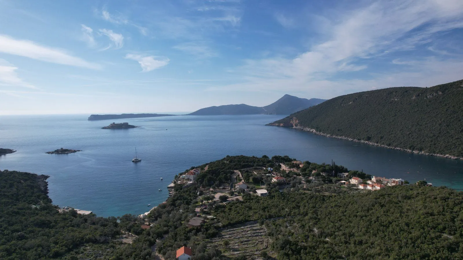 Prodaja, plac, 1034m², Luštica, Tivat