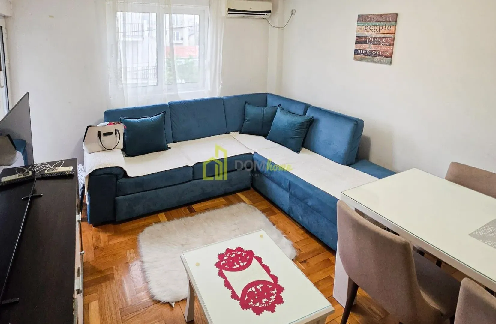 Izdavanje, dvosoban stan, 50m², Stari Aerodrom, Podgorica