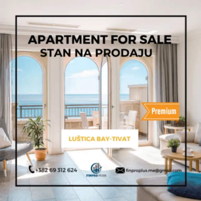 Sale, five bedroom apartment, 142m², Luštica Bay, Tivat