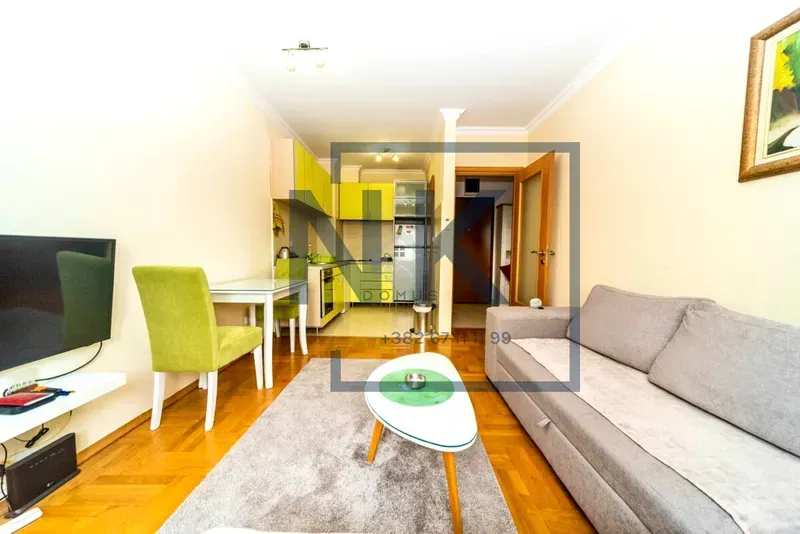 Izdavanje, jednosoban stan, 38m², Stari Aerodrom, Podgorica