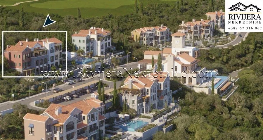 Prodaja, dvosoban stan, 110m², Tivat, Crna Gora