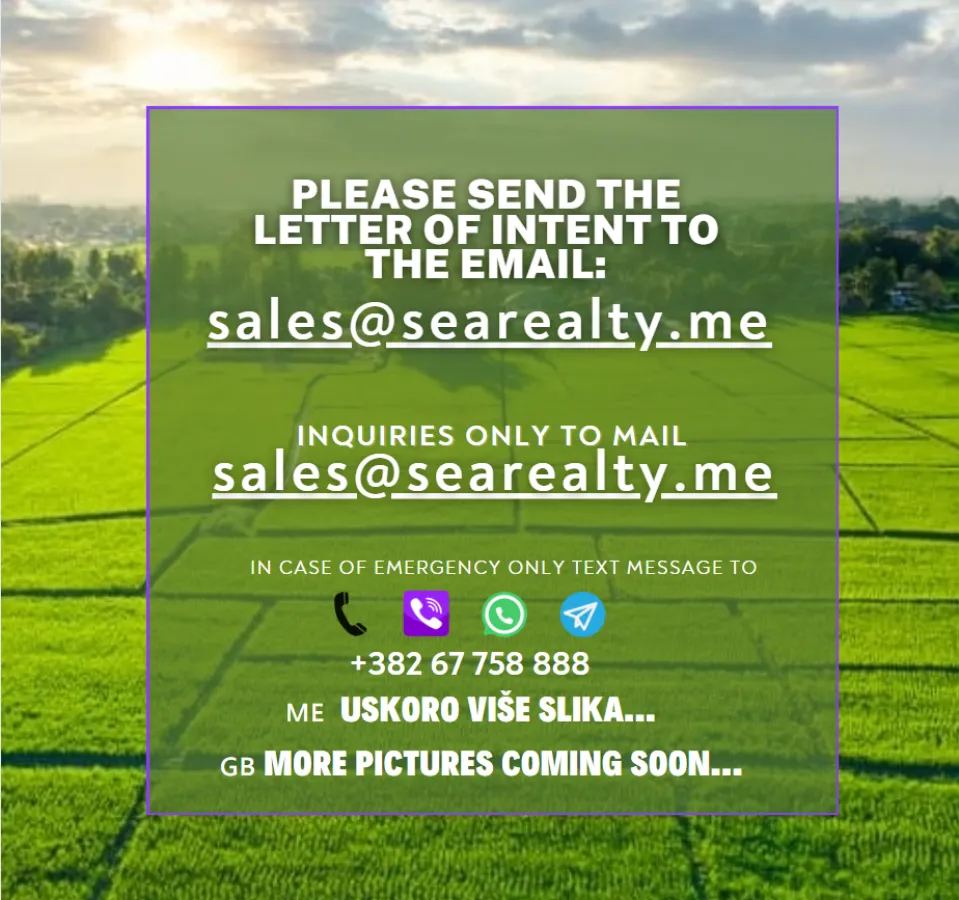 Sale, land lot, 2800m², Gornja Gorica, Podgorica