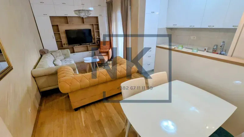 Rent, one bedroom apartment, 44m², Blok 6, Podgorica