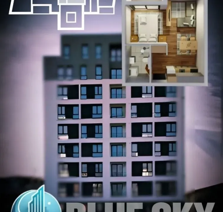 Sale, studio apartment, 29m², Bar, Crna Gora