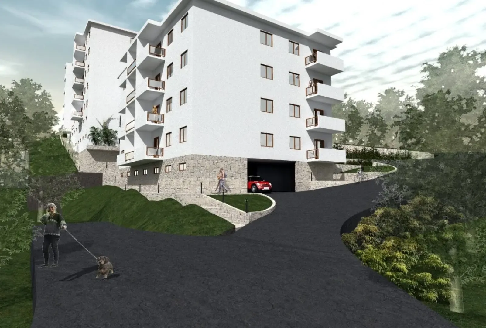 Sale, three bedroom apartment, 76m², Petrovac, Budva