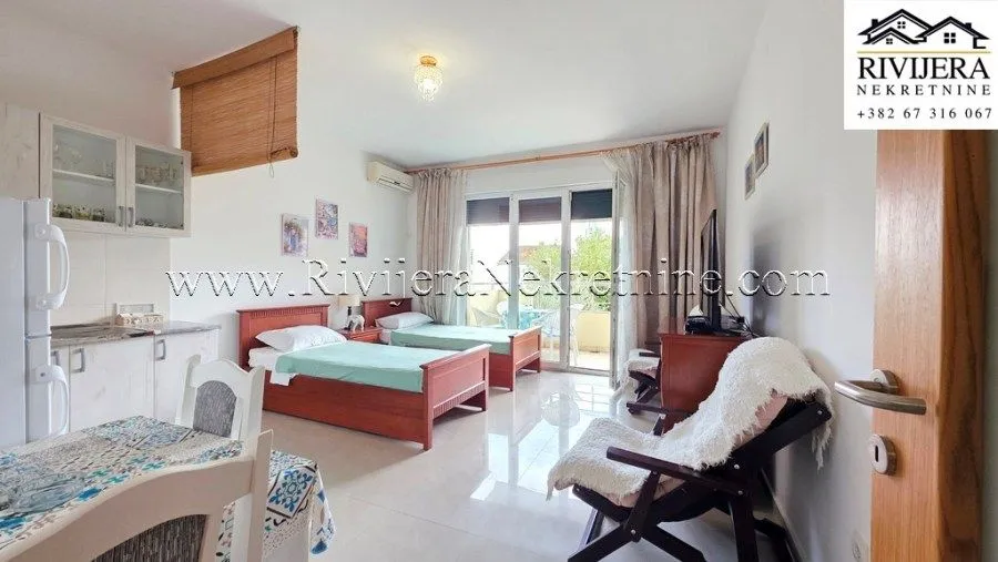 Prodaja, jednosoban stan, 42m², Đenovići, Herceg Novi