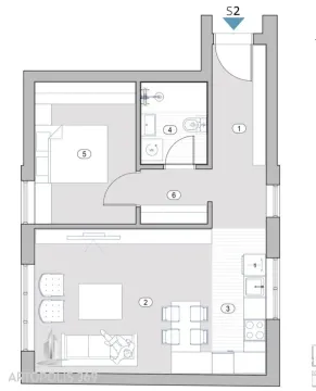 Prodaja, dvosoban stan, 52m², Surčin, Beograd - image 2