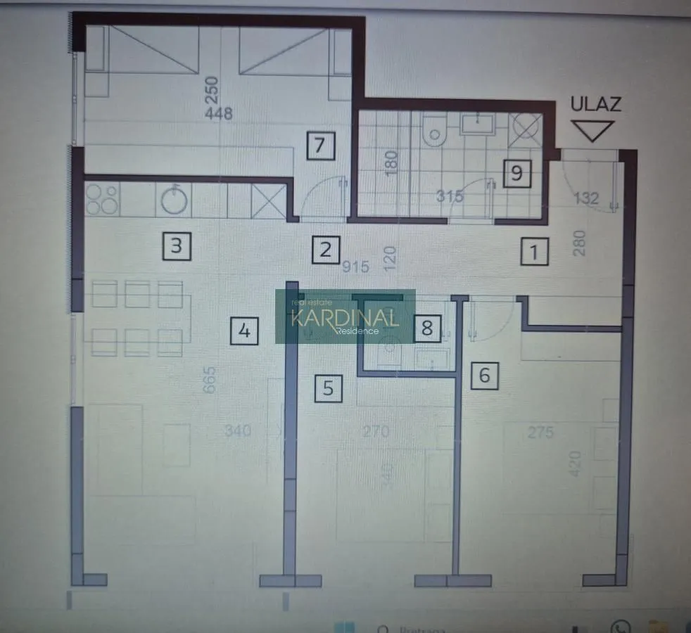 Prodaja, trosoban stan, 80m², Centar, Jagodina
