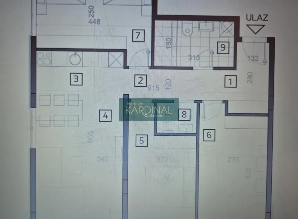 Sale, three bedroom apartment, 80m², Centar, Jagodina