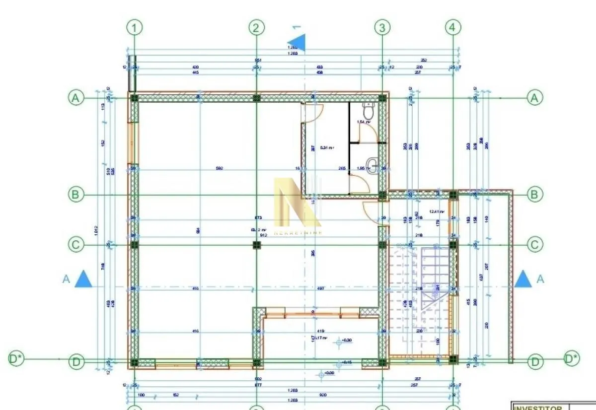 Rent, office space, 84m², Petrovaradin, Novi Sad