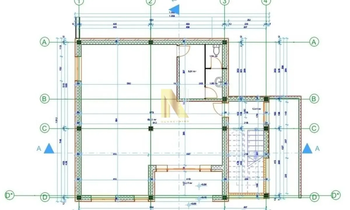 Rent, office space, 84m², Petrovaradin, Novi Sad