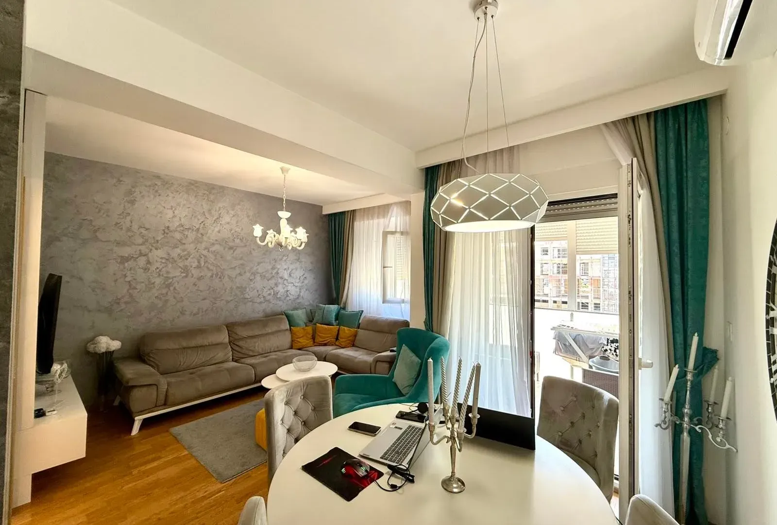 Rent, two bedroom apartment, 62m², Pobrežje, Podgorica
