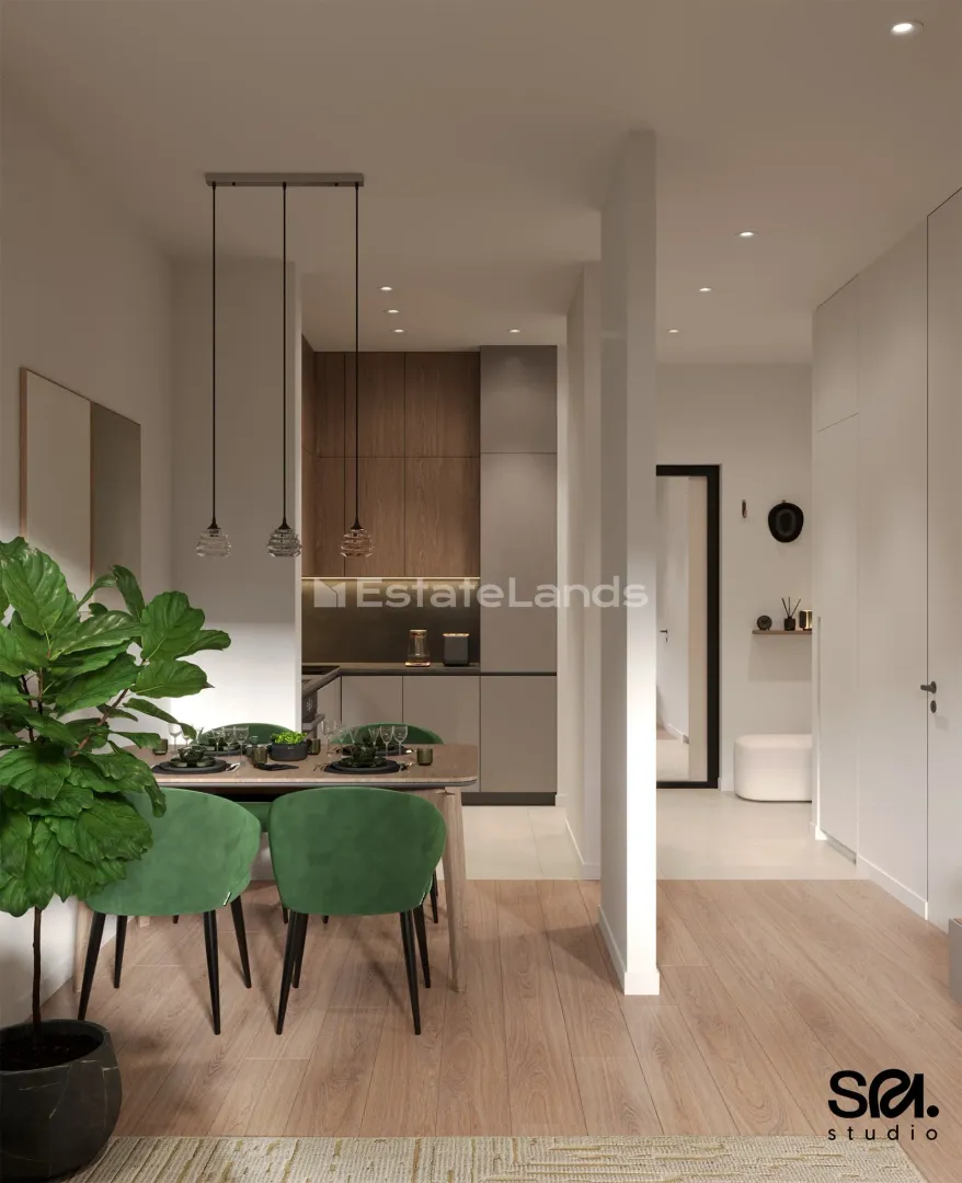 Prodaja, jednosoban stan, 51m², Kavač, Kotor
