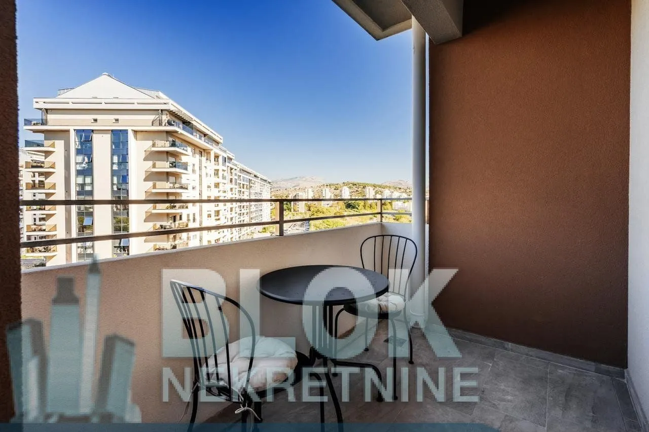 Rent, one bedroom apartment, 50m², Central Point, Podgorica