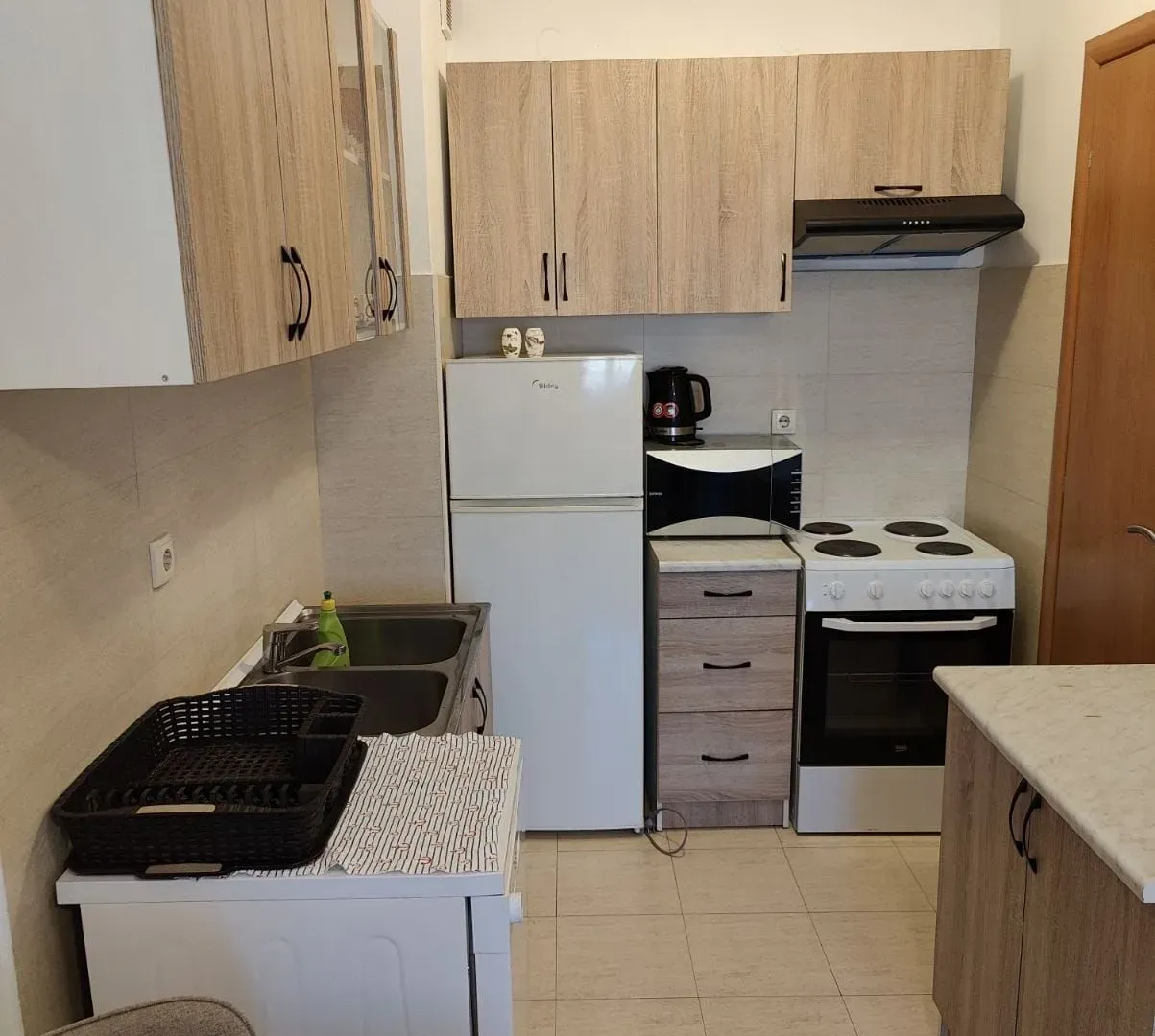Rent, one bedroom apartment, 34m², Stari Aerodrom, Podgorica