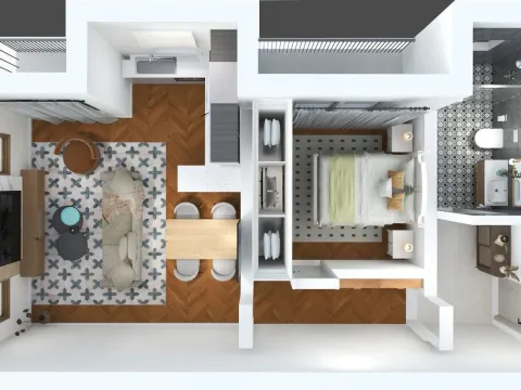 Sale, one bedroom apartment, 54m², Risan, Kotor - image 12