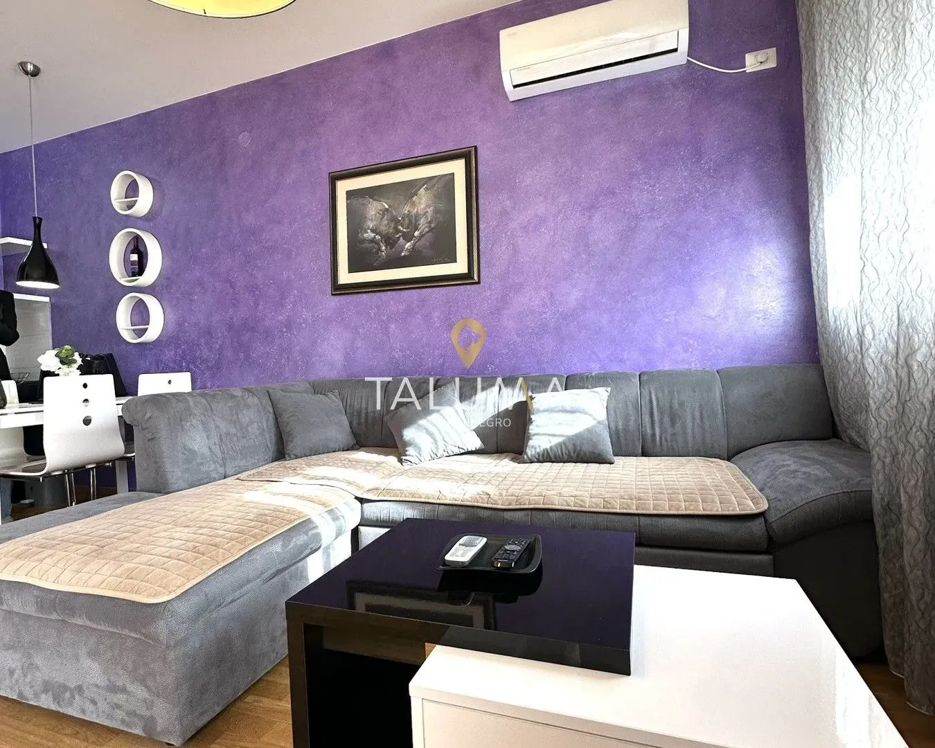 Izdavanje, jednosoban stan, 45m², City Kvart, Podgorica