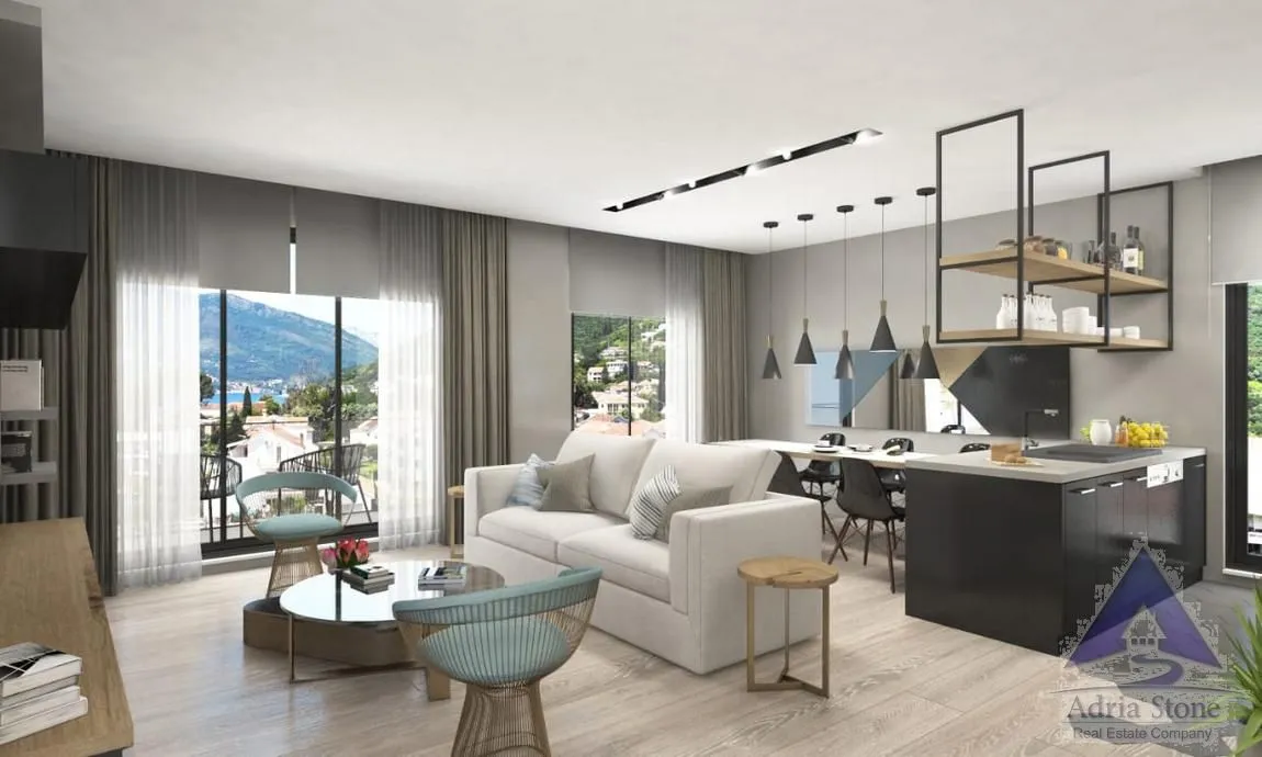 Sale, one bedroom apartment, 47m², Donja Lastva, Tivat