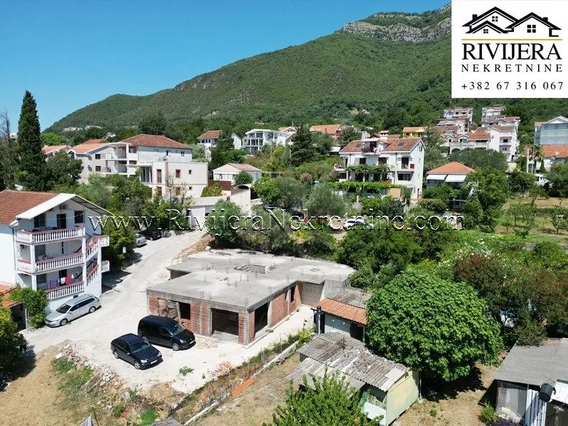 Prodaja, plac, 591m², Baošići, Herceg Novi