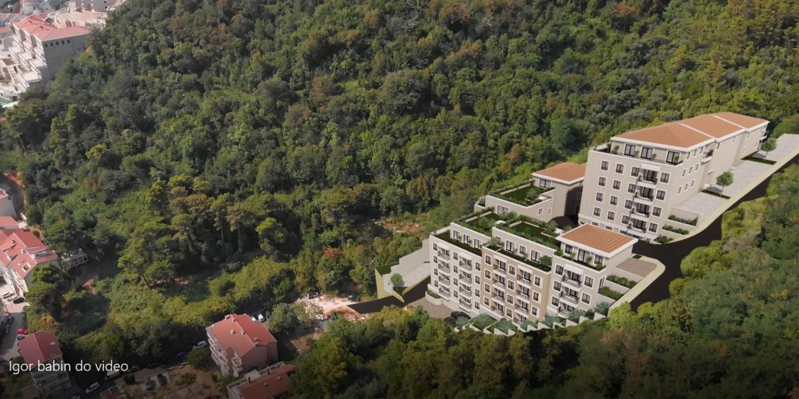 Prodaja, jednosoban stan, 46m², Babin Do, Budva