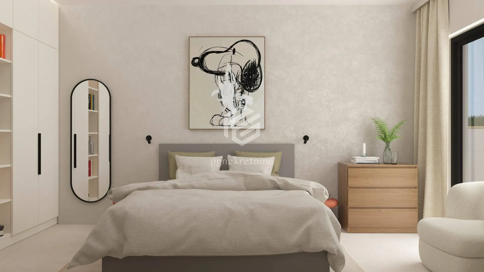 Prodaja, jednosoban stan, 70m², Mrčevac, Tivat