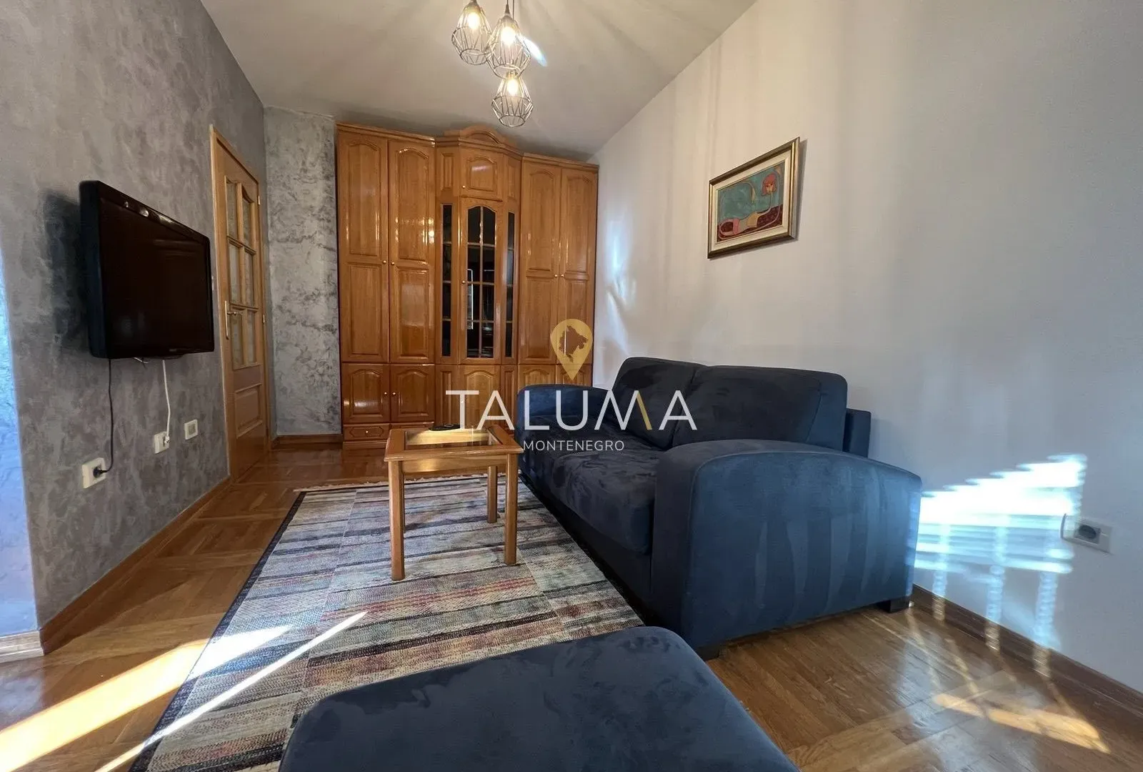 Rent, one bedroom apartment, 45m², Preko Morače, Podgorica