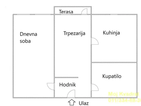 Prodaja, jednosoban stan, 42m², Novi Beograd Blok 63, Novi Beograd Sve Podlokacije - image 2