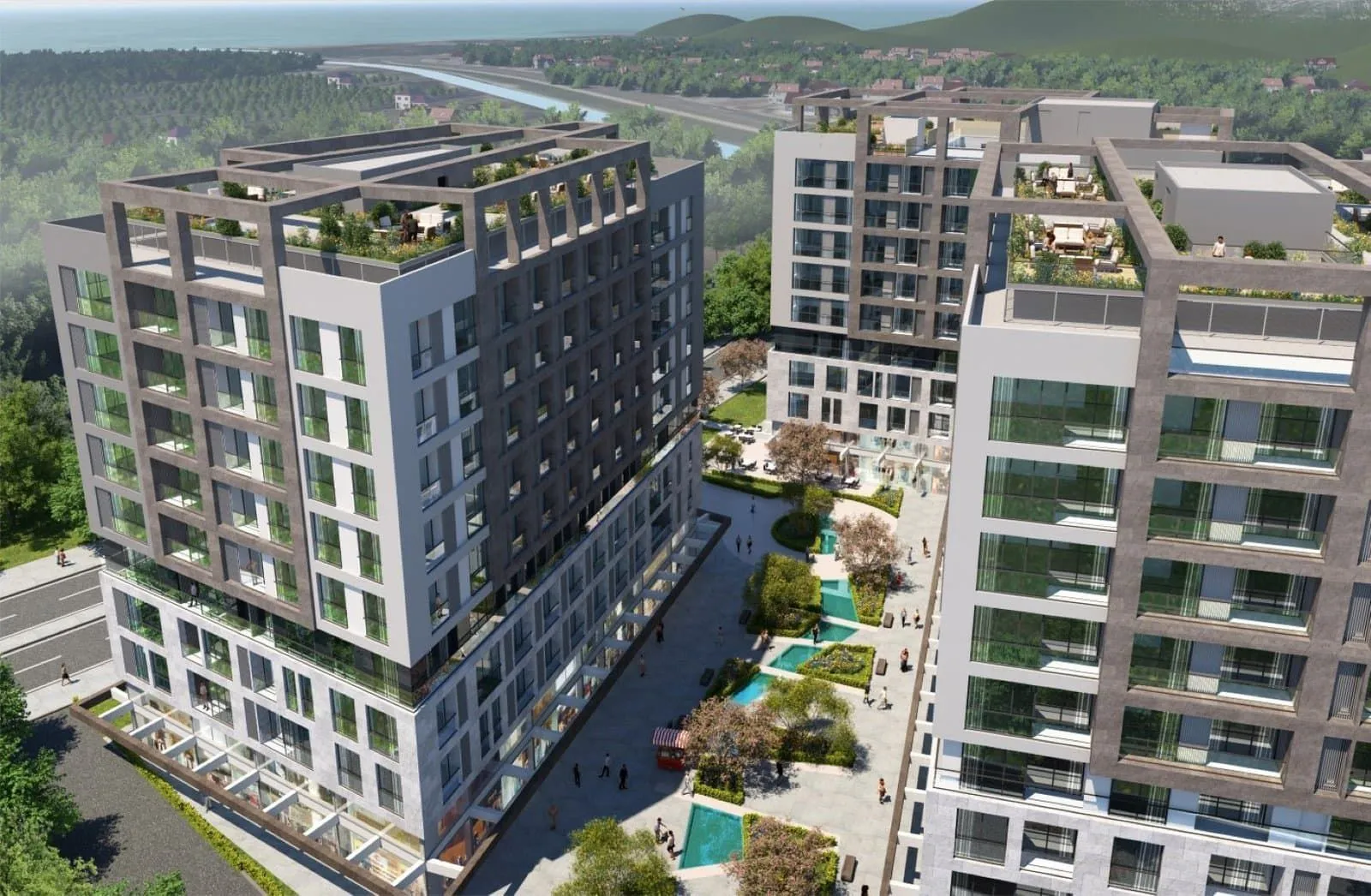 Sale, two bedroom apartment, 75m², Centar, Bar