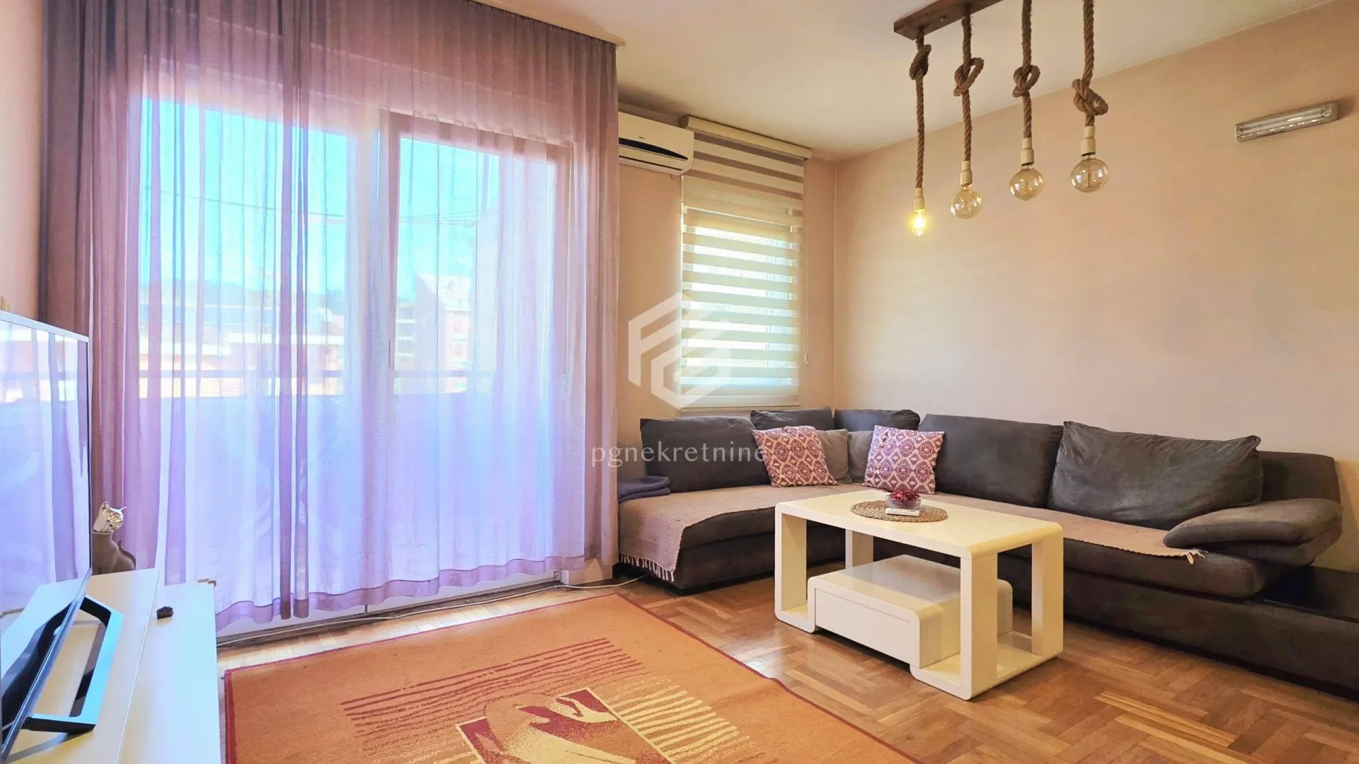 Izdavanje, jednosoban stan, 43m², Zabjelo, Podgorica