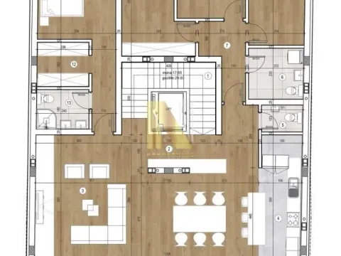 Sale, apartment, 221m², Bulevar patrijarha Pavla, Novi Sad Sve Podlokacije - image 15