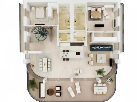 Prodaja, trosoban stan, 502m², Budva, Crna Gora - image 9