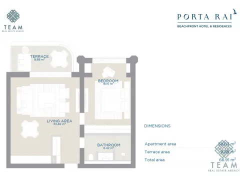 Prodaja, jednosoban stan, 67m², Velika Plaža, Ulcinj - image 15