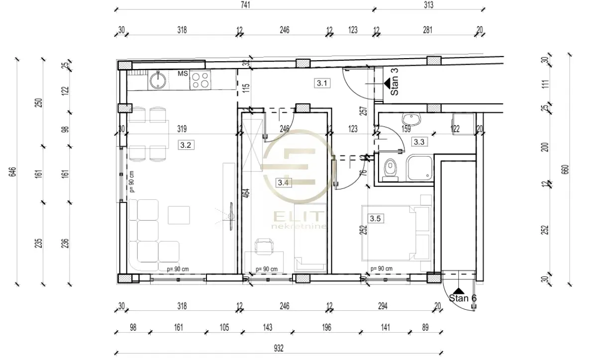 Prodaja, dvosoban stan, 52m², Telep, Novi Sad Sve Podlokacije