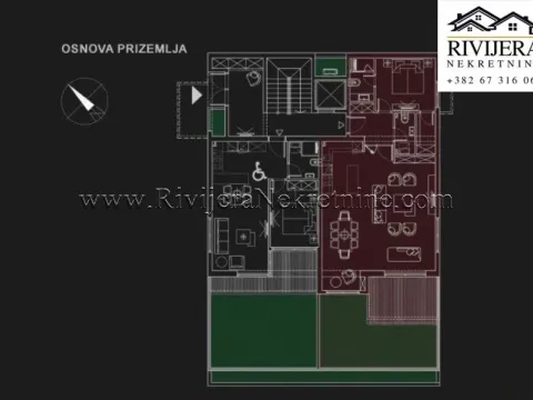 Sale, one bedroom apartment, 81m², Opatovo, Tivat - image 3