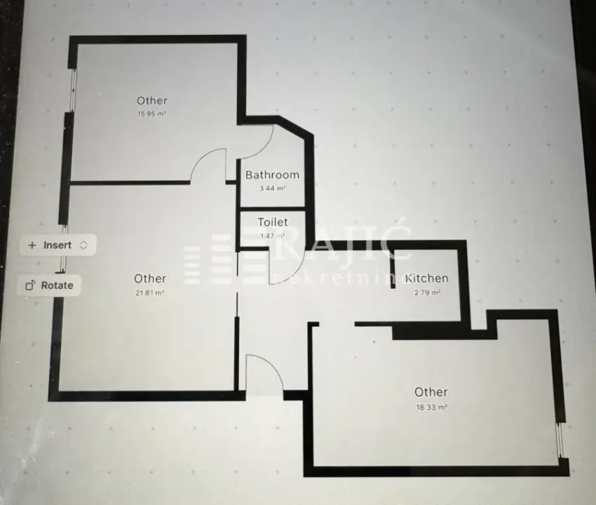 Rent, office space, 82m², Botanička Bašta, Palilula Sve Podlokacije