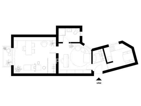 Sale, two bedroom apartment, 45m², Crveni Krst, Beograd - image 10