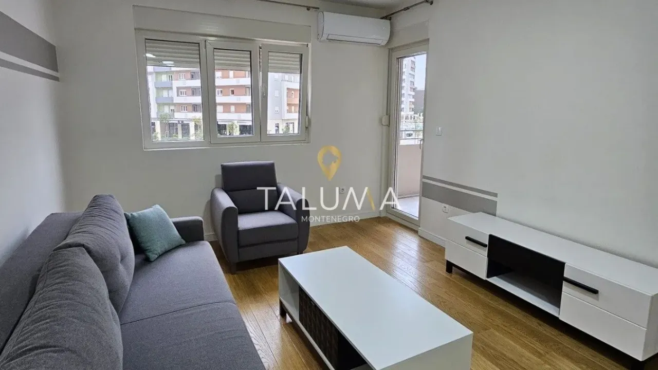 Rent, one bedroom apartment, 49m², City Kvart, Podgorica