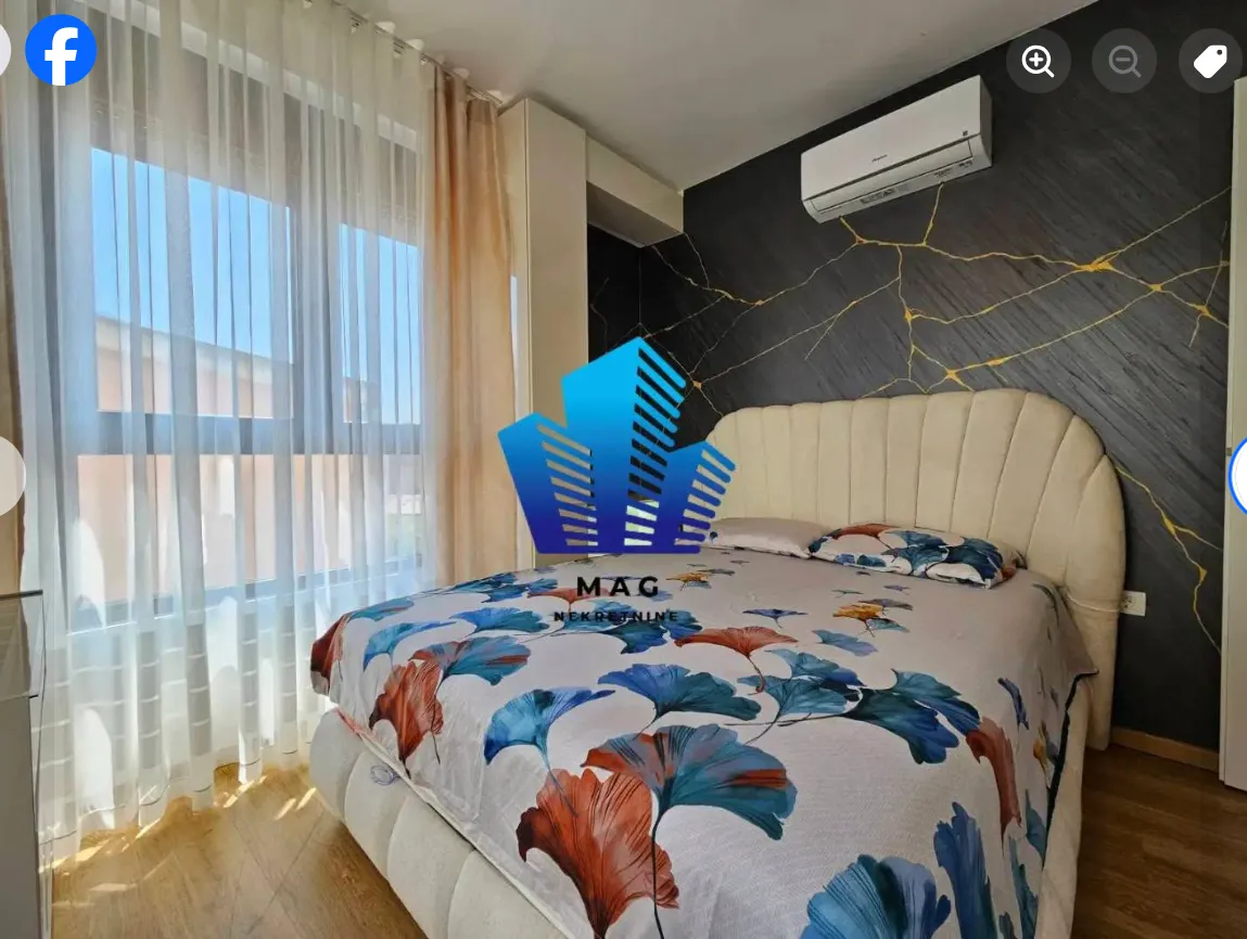 Rent, two bedroom apartment, 55m², Bjeliši, Bar