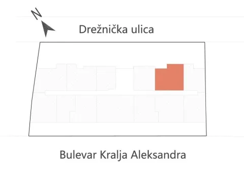 Plan parcele sa prikazanim položajem objekta. - image 6