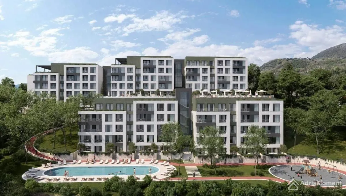 Prodaja, jednosoban stan, 41m², Mrčevac, Tivat