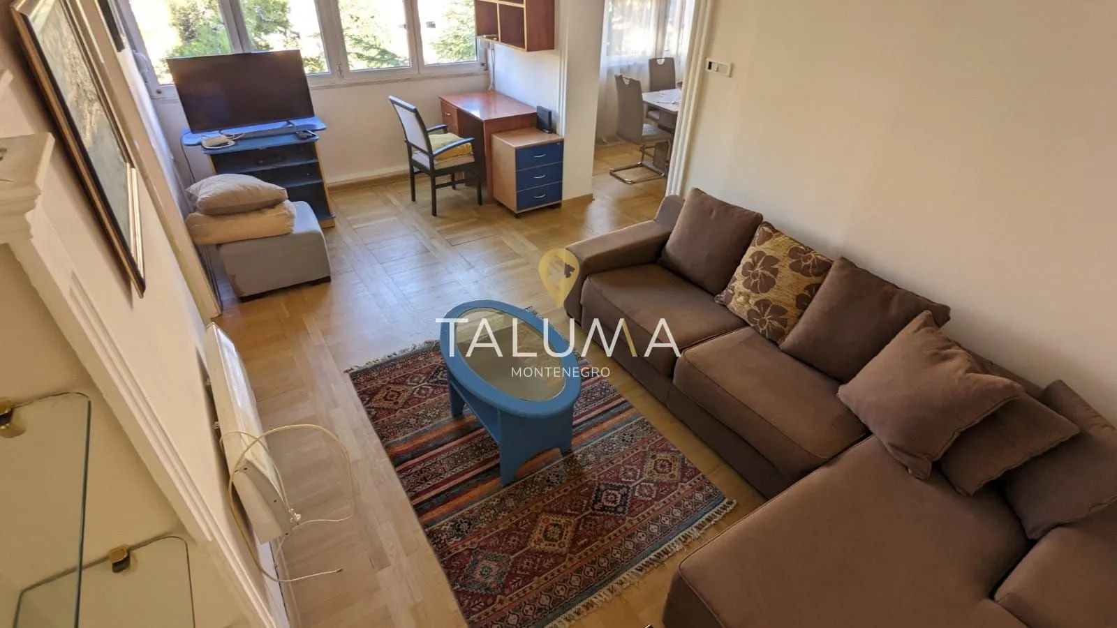 Izdavanje, jednosoban stan, 55m², Preko Morače, Podgorica