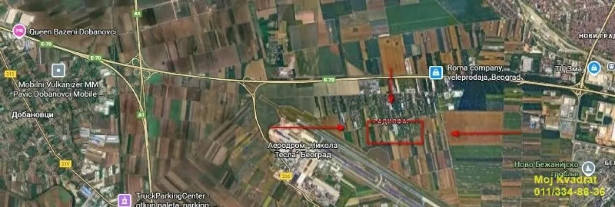 Prodaja, plac, 18371m², Radiofar, Surčin