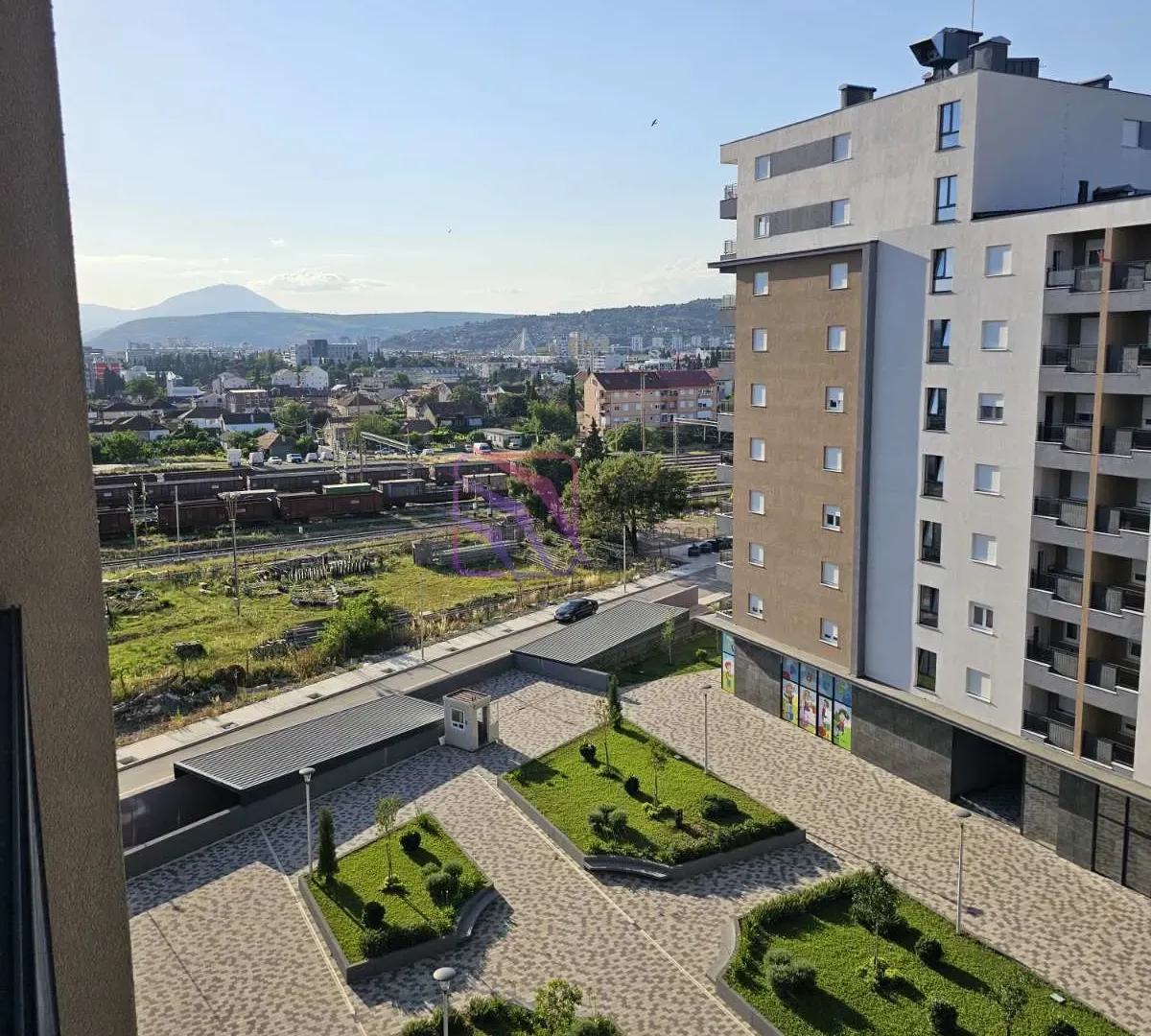 Rent, one bedroom apartment, 47m², Stari Aerodrom, Podgorica