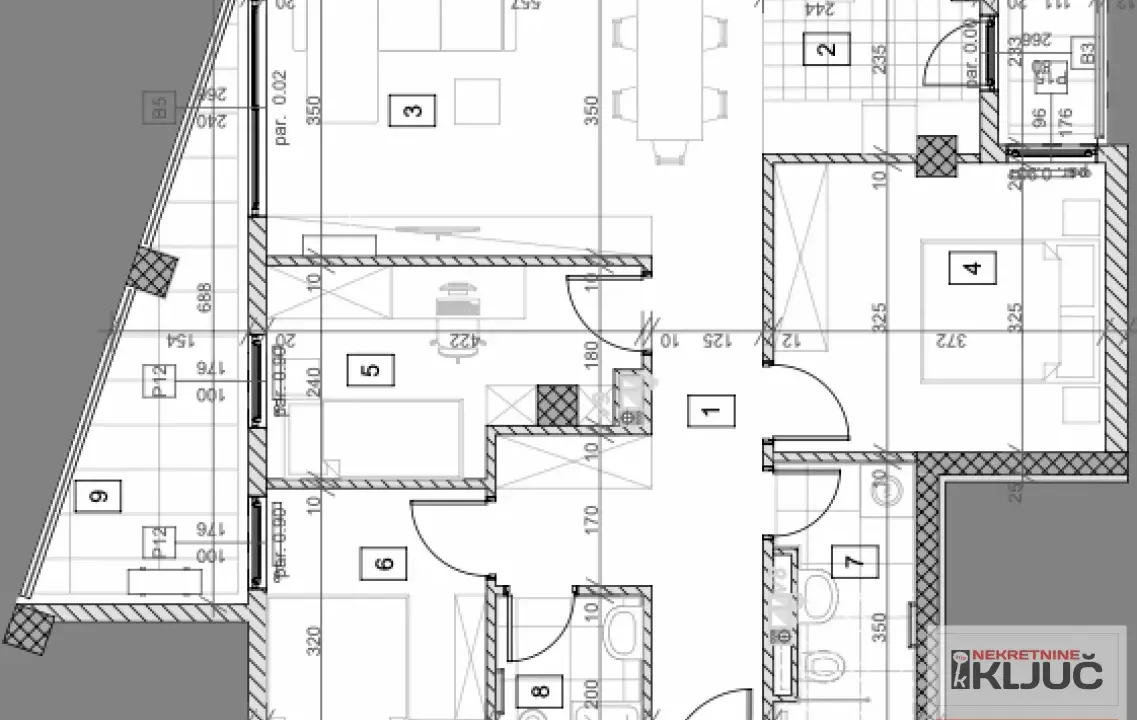 Prodaja, četvorosoban stan, 80m², Salajka, Novi Sad Sve Podlokacije