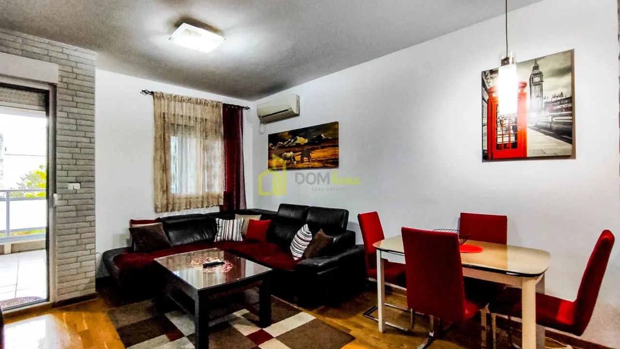 Izdavanje, jednosoban stan, 62m², City Kvart, Podgorica